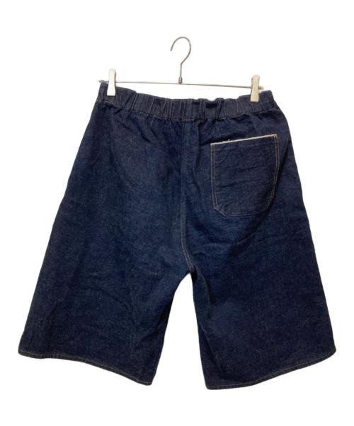 NIGEL CABOURN（ナイジェルケーボン）NIGEL CABOURN (ナイジェルケーボン) NEW GYM SHORTS 12oz DENIM インディゴ サイズ:34の古着・服飾アイテム