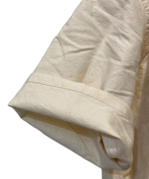 NIGEL CABOURN（ナイジェルケーボン）NIGEL CABOURN (ナイジェルケーボン) BRITISH OFFICERS SHIRT アイボリー サイズ:48の古着・服飾アイテム