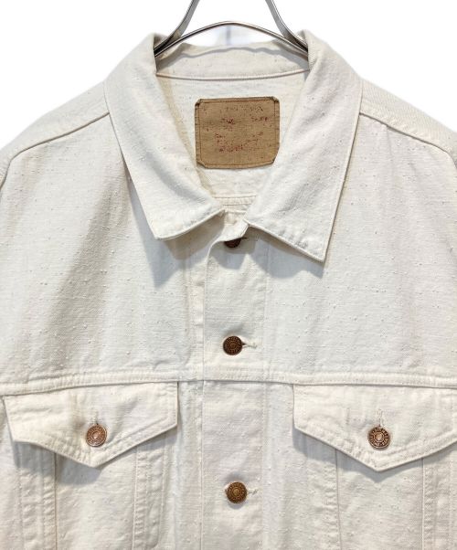 UNUSED（アンユーズド）UNUSED (アンユーズド) 12oz DENIM BIO STONE WASH アイボリー サイズ:3の古着・服飾アイテム