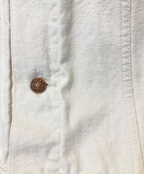 UNUSED（アンユーズド）UNUSED (アンユーズド) 12oz DENIM BIO STONE WASH アイボリー サイズ:3の古着・服飾アイテム