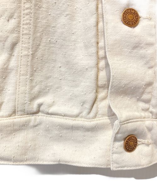 UNUSED（アンユーズド）UNUSED (アンユーズド) 12oz DENIM BIO STONE WASH アイボリー サイズ:3の古着・服飾アイテム