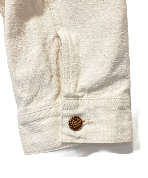 UNUSED（アンユーズド）UNUSED (アンユーズド) 12oz DENIM BIO STONE WASH アイボリー サイズ:3の古着・服飾アイテム