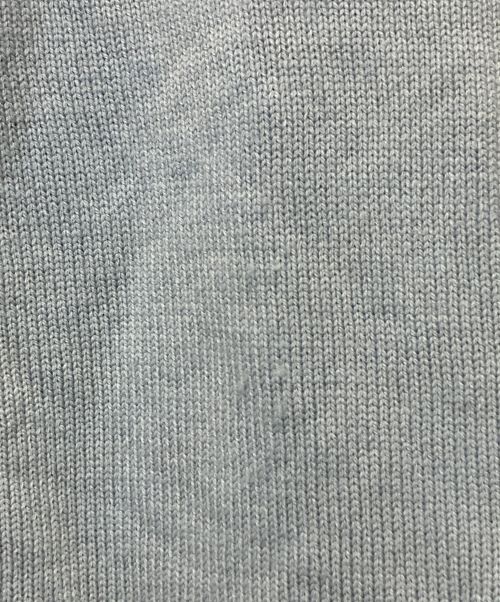 AURALEE（オーラリー）AURALEE (オーラリー) WASHED FRENCH MERINO KNIT P/O スカイブルー サイズ:5の古着・服飾アイテム