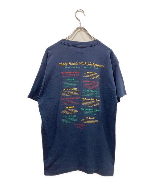 FRUIT OF THE LOOM（フルーツオブザルーム）FRUIT OF THE LOOM (フルーツオブザルーム) ロミオとジュリエット プリントTシャツ ネイビー サイズ:Ｌの古着・服飾アイテム