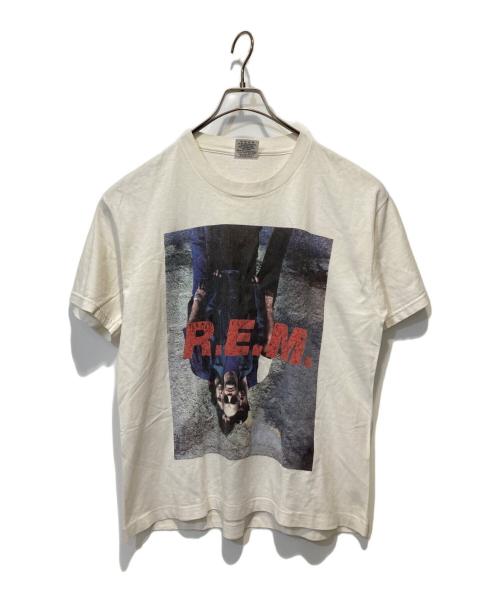 NICE MAN（ナイスマン）NICE MAN (ナイスマン) プリントTシャツ ホワイト サイズ:Lの古着・服飾アイテム