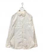 KAPITALキャピタル）の古着「リネン襟シャツ」｜ホワイト