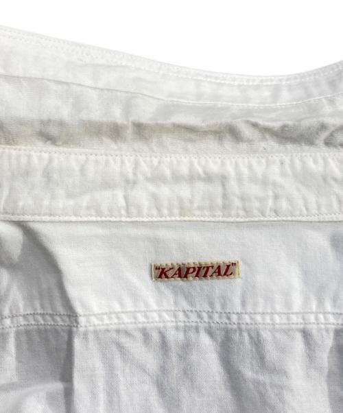 KAPITAL（キャピタル）KAPITAL (キャピタル) リネン襟シャツ ホワイト サイズ:2の古着・服飾アイテム