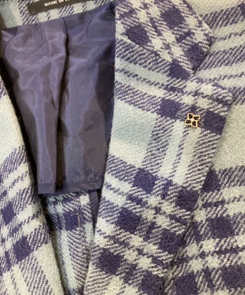 TAGLIATORE（タリアトーレ）TAGLIATORE (タリアトーレ) テーラードジャケット スカイブルー サイズ:50の古着・服飾アイテム