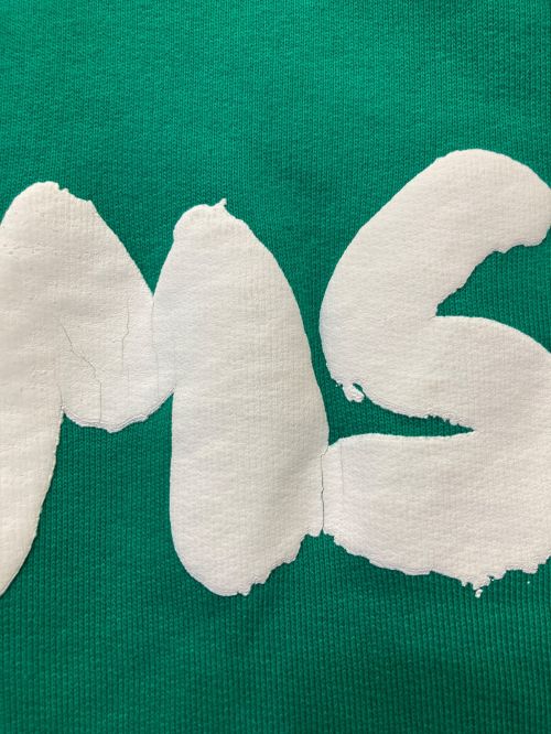 MSGM（エムエスジーエム）MSGM (エムエスジーエム) フロントロゴパーカー グリーン サイズ:Ⅿの古着・服飾アイテム