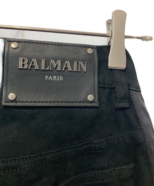 BALMAIN（バルマン）BALMAIN (バルマン) スキニーパンツ ブラック サイズ:27の古着・服飾アイテム