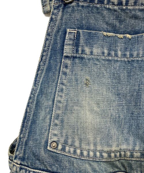 mina perhonen（ミナ ペルホネン）mina perhonen (ミナ ペルホネン) デニムオーバーオール インディゴ サイズ:36の古着・服飾アイテム