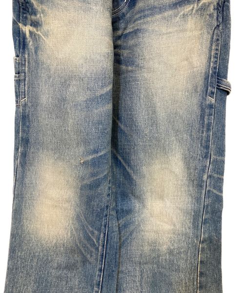 mina perhonen（ミナ ペルホネン）mina perhonen (ミナ ペルホネン) デニムオーバーオール インディゴ サイズ:36の古着・服飾アイテム