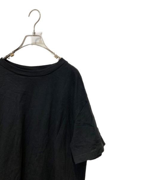 JIL SANDER+（ジルサンダープラス）JIL SANDER+ (ジルサンダープラス) CREW NECK S/S TEE ブラック サイズ:XXLの古着・服飾アイテム
