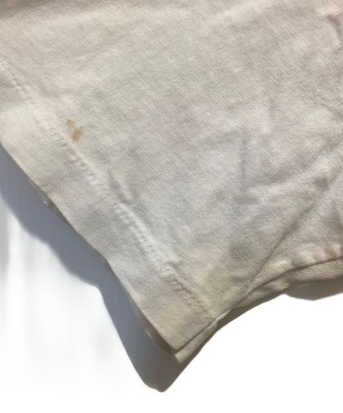 OLD STUSSY（オールドステューシー）old stussy (オールドステューシー) プリントTシャツ ホワイト サイズ:Lの古着・服飾アイテム