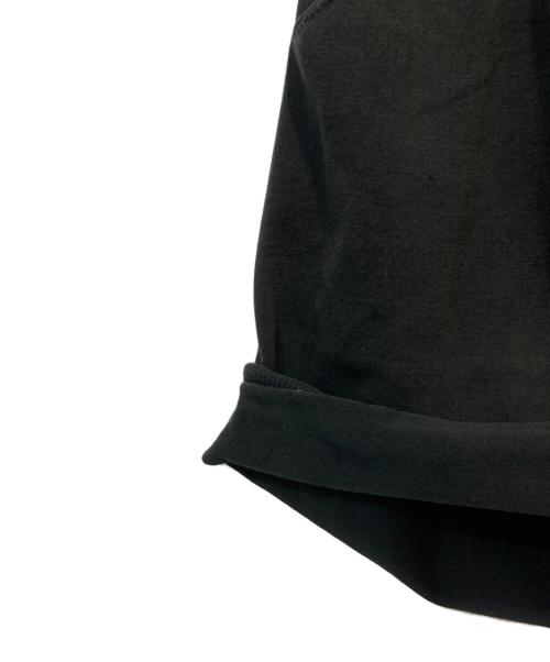 crepuscule（クレプスキュール）crepuscule (クレプスキュール) KNIT SHORT PANTS ブラック サイズ:1の古着・服飾アイテム