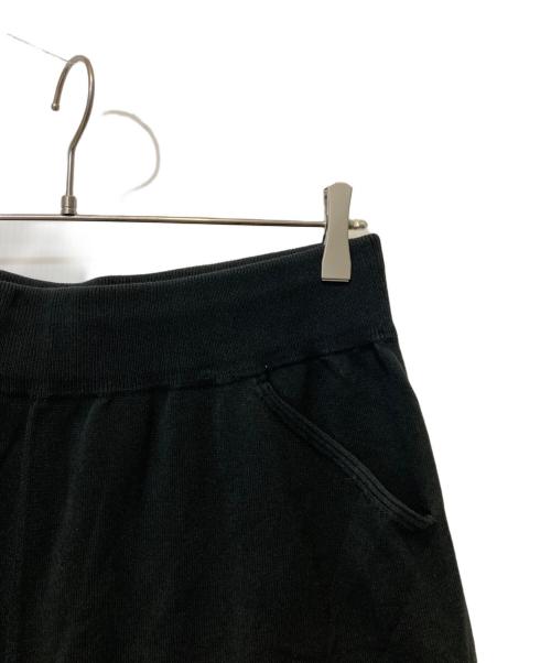 crepuscule（クレプスキュール）crepuscule (クレプスキュール) KNIT SHORT PANTS ブラック サイズ:1の古着・服飾アイテム
