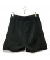 crepuscule (クレプスキュール) KNIT SHORT PANTS ブラック サイズ:1：6000円