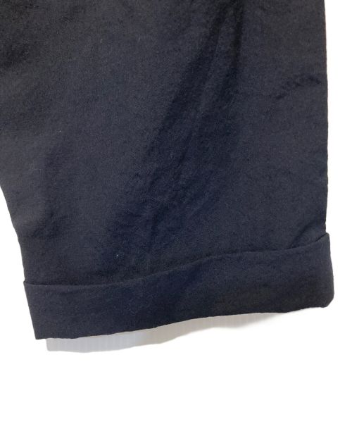 COMOLI（コモリ）COMOLI (コモリ) ウール2タックパンツ ネイビー サイズ:3の古着・服飾アイテム