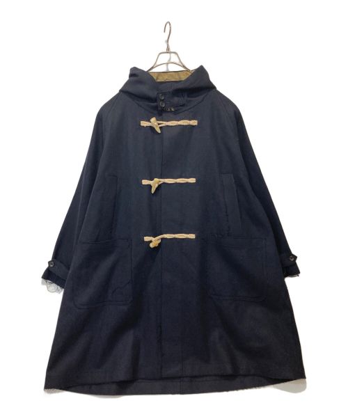HAVERSACK（ハバーサック）HAVERSACK (ハバーサック) ヴィンテージメルトンダッフルコート ネイビー サイズ:Ⅿの古着・服飾アイテム