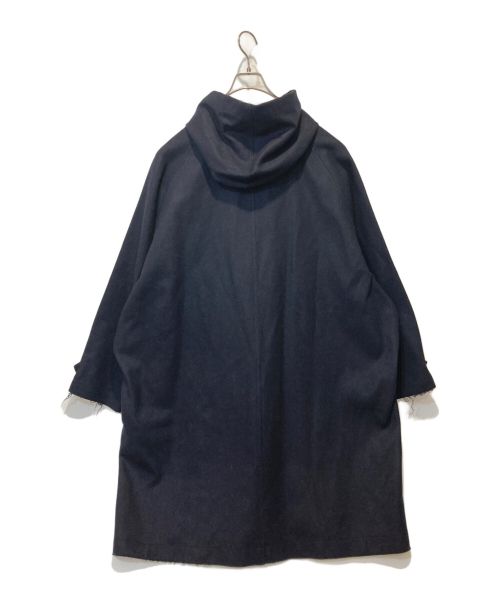 HAVERSACK（ハバーサック）HAVERSACK (ハバーサック) ヴィンテージメルトンダッフルコート ネイビー サイズ:Ⅿの古着・服飾アイテム