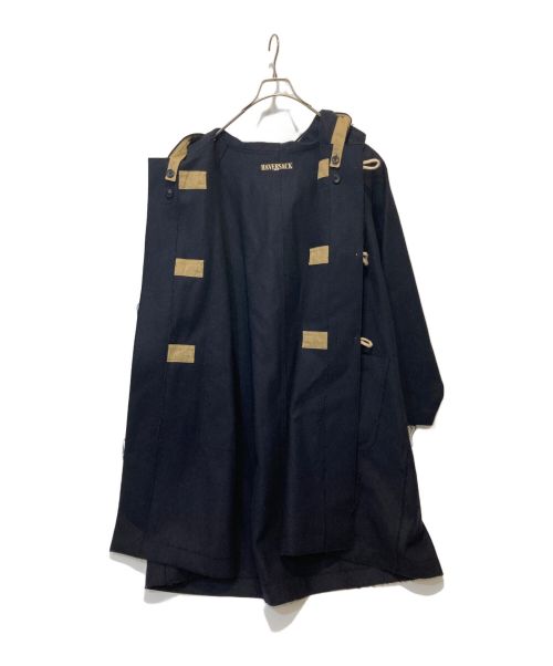 HAVERSACK（ハバーサック）HAVERSACK (ハバーサック) ヴィンテージメルトンダッフルコート ネイビー サイズ:Ⅿの古着・服飾アイテム