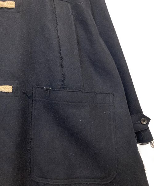 HAVERSACK（ハバーサック）HAVERSACK (ハバーサック) ヴィンテージメルトンダッフルコート ネイビー サイズ:Ⅿの古着・服飾アイテム