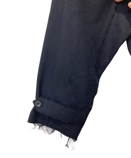 HAVERSACK（ハバーサック）HAVERSACK (ハバーサック) ヴィンテージメルトンダッフルコート ネイビー サイズ:Ⅿの古着・服飾アイテム