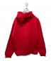 old stussy (オールドステューシー) プルオーバーパーカー レッド サイズ:Ⅿ：6000円