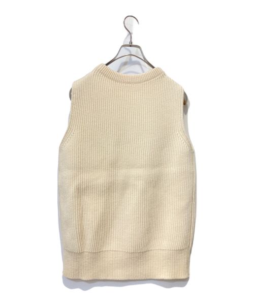 ANDERSEN-ANDERSEN（アンデルセン アンデルセン）Andersen-Andersen (アンデルセン アンデルセン) ニットベスト アイボリー サイズ:XSの古着・服飾アイテム