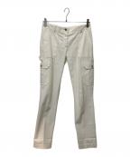 DOLCE & GABBANAドルチェ＆ガッバーナ）の古着「チノカーゴパンツ」｜ホワイト