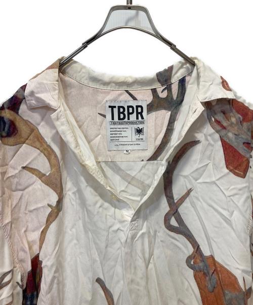 TIGHTBOOTH PRODUCTION（タイトブースプロダクション）TIGHTBOOTH PRODUCTION (タイトブースプロダクション) DIM THE LIGHT SHIRT ホワイト サイズ:Mの古着・服飾アイテム