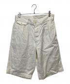 NIGEL CABOURNナイジェルケーボン）の古着「DESERT SHORT HEMP DENIM」｜ホワイト