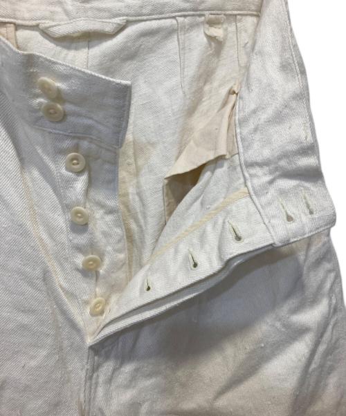 NIGEL CABOURN（ナイジェルケーボン）NIGEL CABOURN (ナイジェルケーボン) DESERT SHORT HEMP DENIM ホワイト サイズ:W34の古着・服飾アイテム