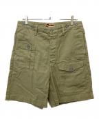 NIGEL CABOURNナイジェルケーボン）の古着「ショートパンツ」｜グリーン