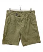NIGEL CABOURNナイジェルケーボン）の古着「ショートパンツ」｜グリーン