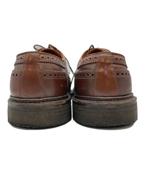 Alden（オールデン）ALDEN (オールデン) ラベロコードバン ロングウィングチップ ブラウン サイズ:9の古着・服飾アイテム
