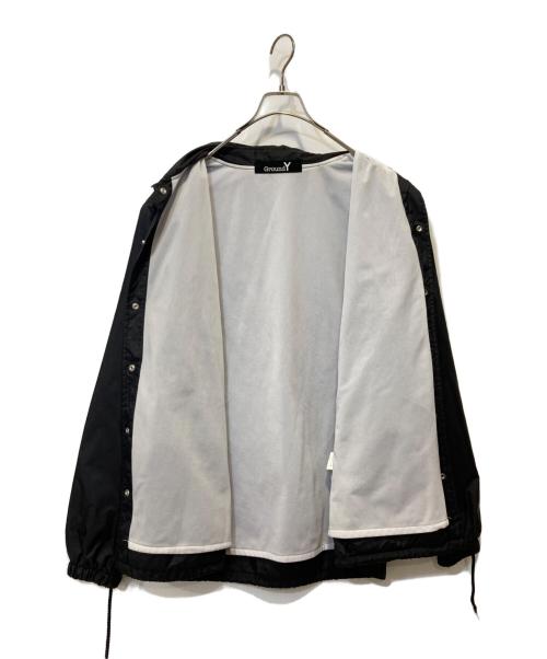 GROUND Y（グラウンドワイ）GROUND Y (グラウンドワイ) ナイロンジャケット ブラック サイズ:3の古着・服飾アイテム