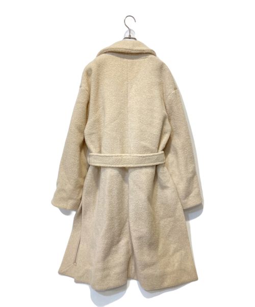 MaxMara LEISURE（マックスマーラレジャー）MaxMara LEISURE (マックスマーラレジャー) BRAVA ガウンコート ホワイト サイズ:Ⅿの古着・服飾アイテム