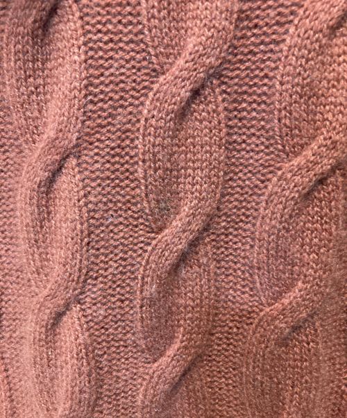 LORO PIANA（ロロピアーナ）LORO PIANA (ロロピアーナ) ベビーカシミアタートルネックニット ブラウン サイズ:40の古着・服飾アイテム
