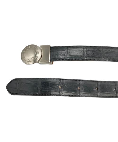 MONTBLANC（モンブラン）MONTBLANC (モンブラン) ベルト ブラックの古着・服飾アイテム