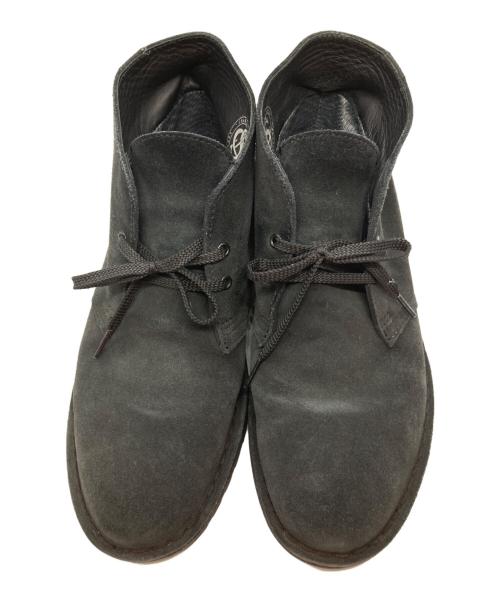 CLARKS ORIGINALS（クラークス オリジナルズ）CLARKS ORIGINALS (クラークス オリジナルズ) BEAMS (ビームス) ワラビー ブラック サイズ:UK 6 1/2の古着・服飾アイテム