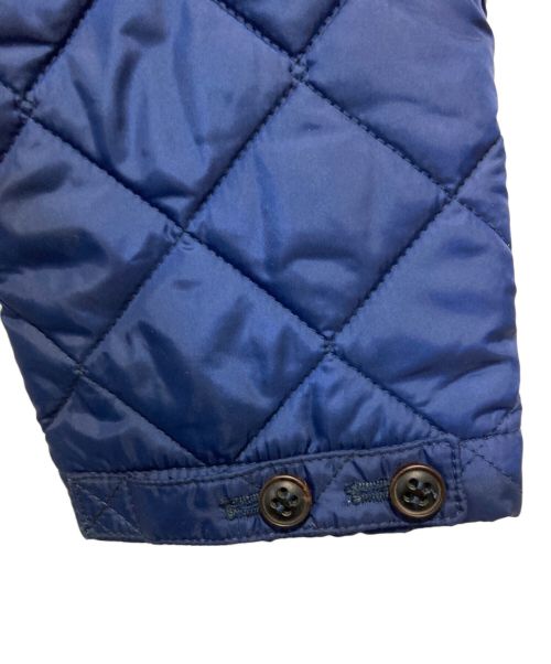 LAVENHAM（ラベンハム）LAVENHAM (ラベンハム) NIGEL CABOURN (ナイジェルケーボン) QUILTED CAMERAMAN JACKET ブルー サイズ:50の古着・服飾アイテム