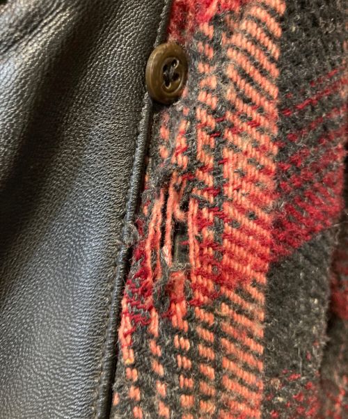 古着ジャケット（フルギジャケット）古着ジャケット (フルギジャケット) コルビジェジャケット ブラック サイズ:表記無しの古着・服飾アイテム