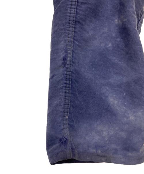 Barbe Bleue（バルブ ブルー）Barbe Bleue (バルブ ブルー) モールスキンオーバーオール ブルー サイズ:44の古着・服飾アイテム