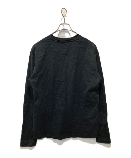 JIL SANDER（ジルサンダー）JIL SANDER (ジルサンダー) ロングスリーブTシャツ ブラック サイズ:Sの古着・服飾アイテム