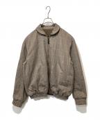 FACTOTUMファクトタム）の古着「C/C リバーシブル カルゼ ミリタリー ブルゾン」｜グレー