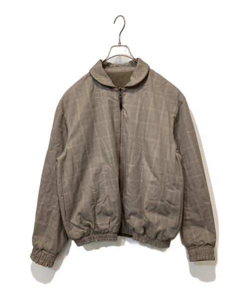 FACTOTUM（ファクトタム）FACTOTUM (ファクトタム) C/C リバーシブル カルゼ ミリタリー ブルゾン グレー サイズ:不明の古着・服飾アイテム