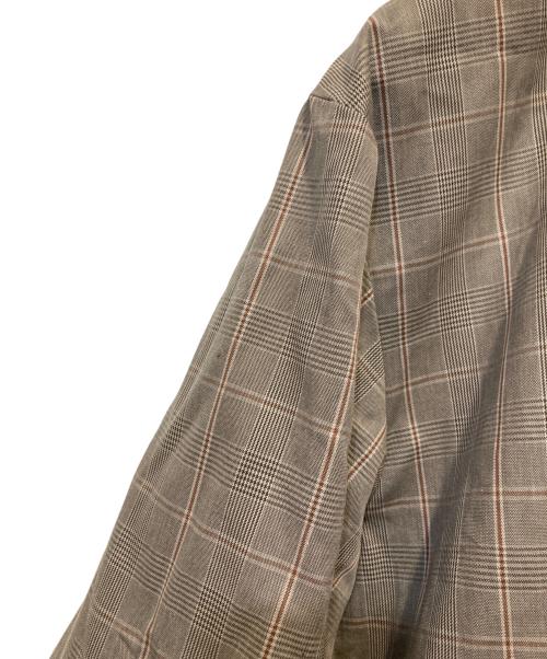 FACTOTUM（ファクトタム）FACTOTUM (ファクトタム) C/C リバーシブル カルゼ ミリタリー ブルゾン グレー サイズ:不明の古着・服飾アイテム