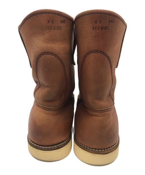 RED WING（レッドウィング）RED WING (レッドウィング) PECOS BOOTS ブラウン サイズ:6Eの古着・服飾アイテム