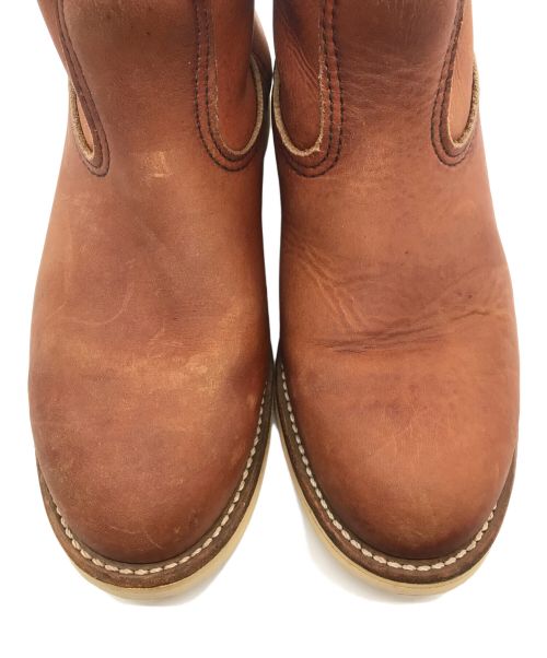 RED WING（レッドウィング）RED WING (レッドウィング) PECOS BOOTS ブラウン サイズ:6Eの古着・服飾アイテム